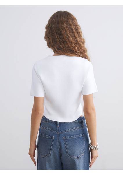 Yeni Sezon Bisiklet Yaka Kadın Triko Hırka fırsatları