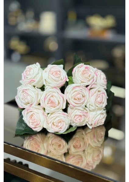 Pembe Islak Gül Demeti 12'li indirimleri