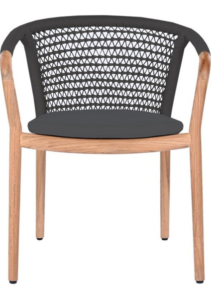 Wo Ena Cartenza 163 Siyah Tik Ağacı Bahçe Sandalyesi fiyatları