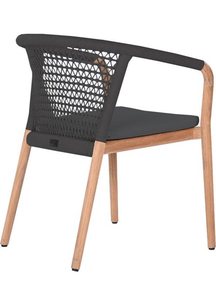 Wo Ena Cartenza 163 Siyah Tik Ağacı Bahçe Sandalyesi modelleri