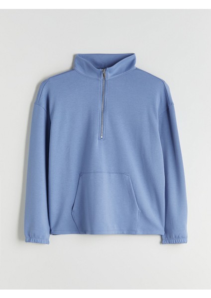 Yeni Sezon Dik Yaka Oversize Kadın Pijama Üstü indirimleri