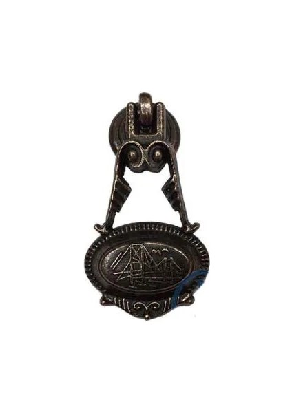 Dekoratif Zamak Sarkaç Küçük Kulp - 30X63MM, Eskitme, 75 Adet