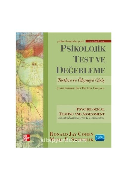 Psikolojik Test ve Değerleme Testlere ve Ölçmeye Giriş - Psychological Testing And Assessment