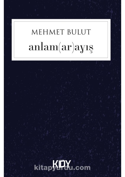 Anlam(Ar)Ayış
