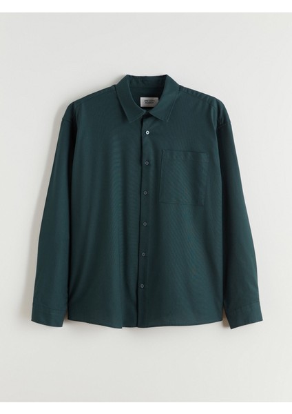 Yeni Sezon Rahat Kalıp Uzun Kollu Erkek Gömlek indirimleri