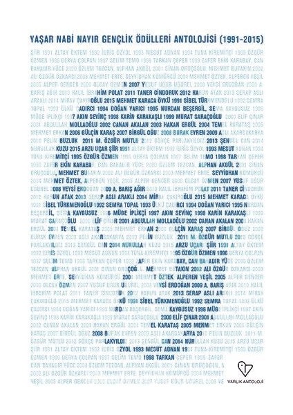 Yaşar Nabi Nayır Gençlik Ödülleri Antolojisi (1991-2015)