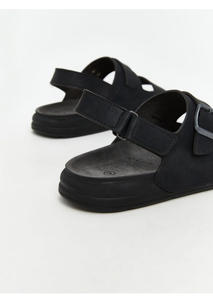 Yeni Sezon Süet Görünümlü Erkek Sandalet indirimleri