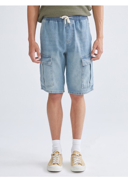 Yeni Sezon Standart Kalıp Erkek Jean Şort modelleri