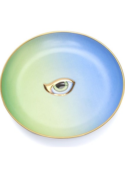 Lito Eye Canape Yeşil Servis Tabağı