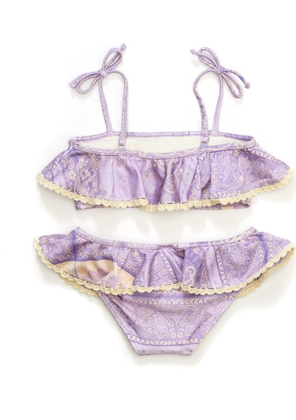 Lucky Lila Kız Çocuk Bikini Takımı fiyatları