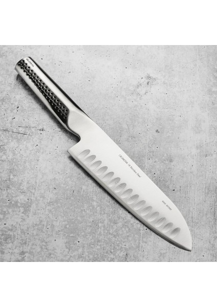 Gu-04 Japon Ukon Santoku Çelik Oluklu Şef Bıçağı fiyatları