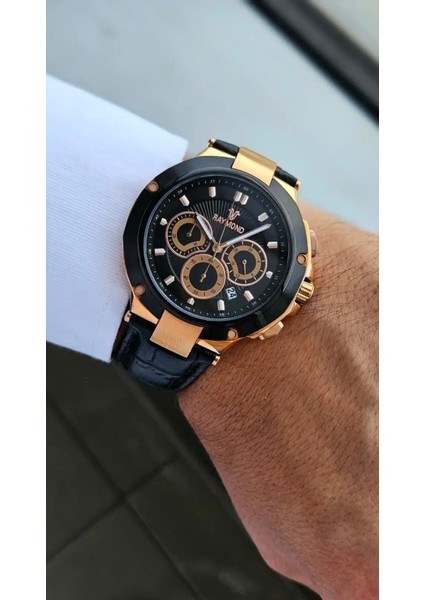 Erkek Kol Saati RYM-83003-ROSE-SİYAH modelleri
