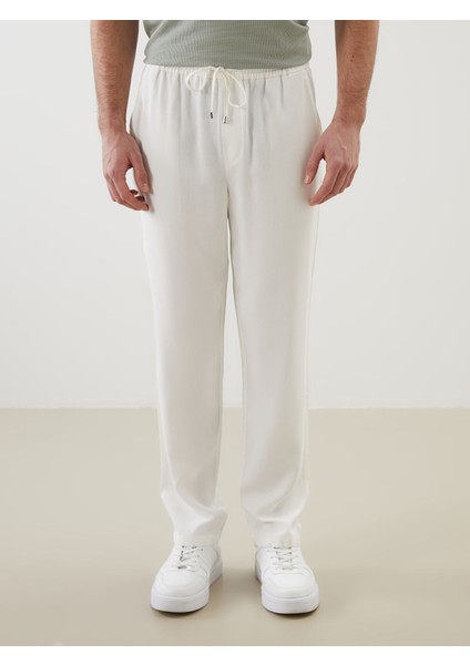 Yeni Sezon Standart Kalıp Beli Lastikli Erkek Pantolon fiyatları