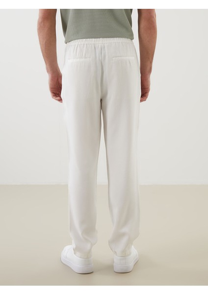 Yeni Sezon Standart Kalıp Beli Lastikli Erkek Pantolon fırsatları
