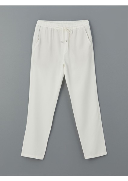 Yeni Sezon Standart Kalıp Beli Lastikli Erkek Pantolon indirimleri