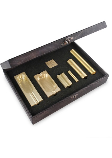 Patron Passion Edition Pirinç Puro Küllük Aksesuar Seti