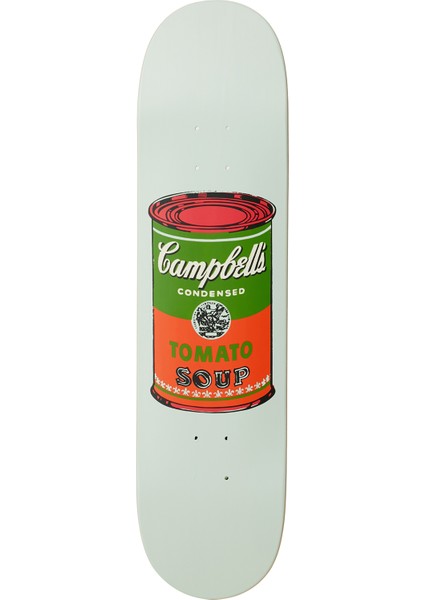 Andy Warhol Colored Campbells Soup Kaykay Tablo