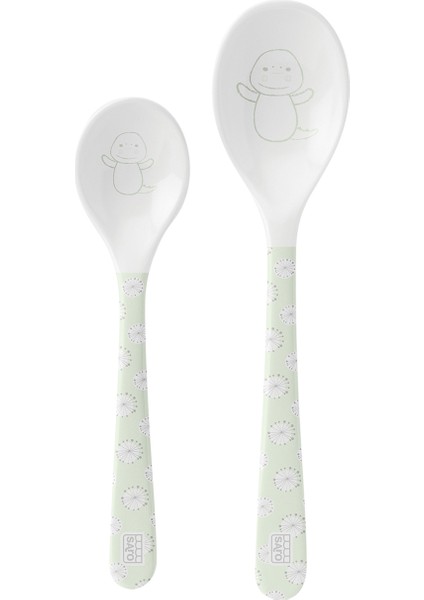 Turtle 2'li Melamin Mama Kaşığı