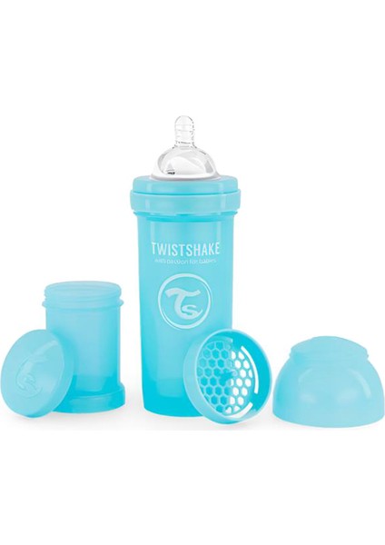 Mavi 2+ Ay Anti-Kolik Bebek Biberonu 260 ml