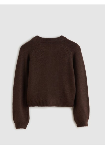 Yeni Sezon Bisiklet Yaka Kız Çocuk Triko Hırka fiyatları