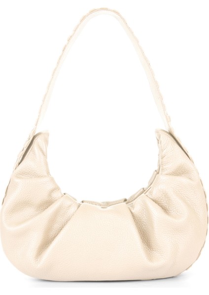 Croissant Kemik Kadın Deri Omuz Çantası modelleri