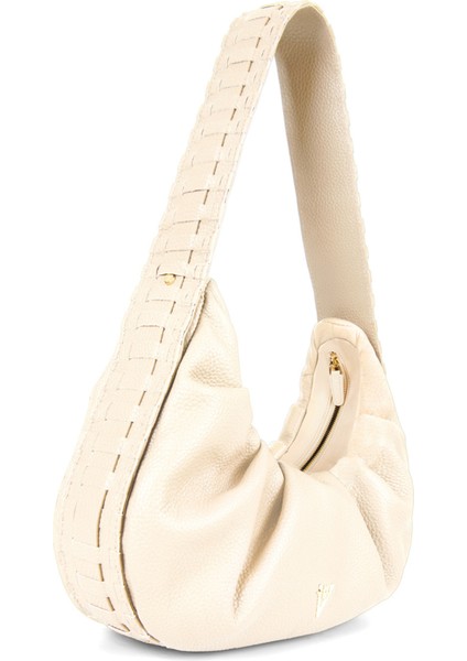 Croissant Kemik Kadın Deri Omuz Çantası indirimleri