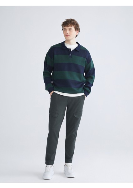 Yeni Sezon Slim Fit Erkek Kargo Pantolon