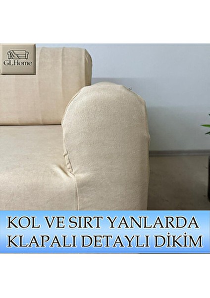 Süet Şönil Kumaş 3lü Komple Giydirme Kanepe & Çekyat, Bohem, Porto, Vb. Model Koltuk Kilifi fiyatları