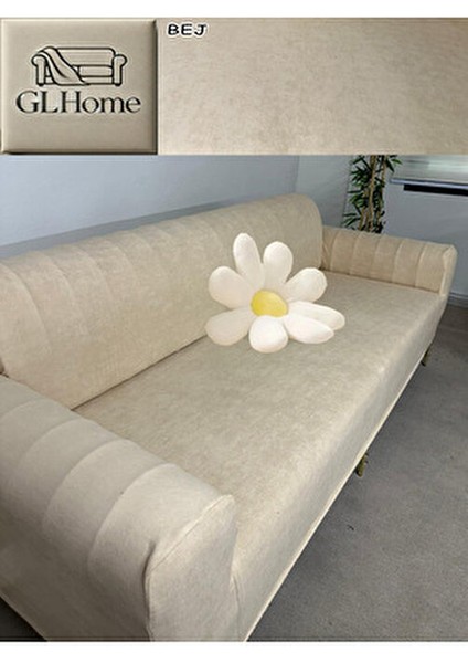 Süet Şönil Kumaş 3lü Komple Giydirme Kanepe & Çekyat, Bohem, Porto, Vb. Model Koltuk Kilifi indirimleri