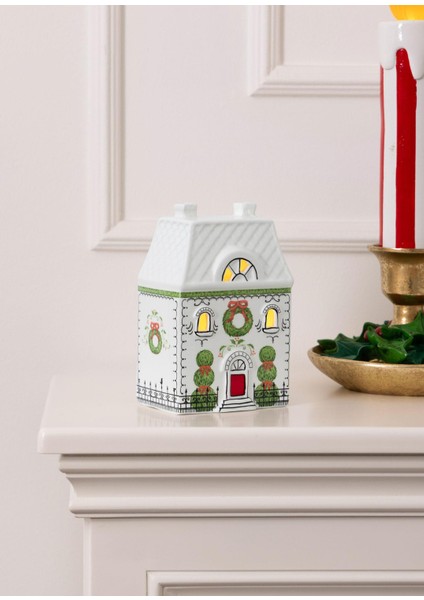 Dekoratif LED Işıklı Yılbaşı Evi 10X7X15 cm indirimleri