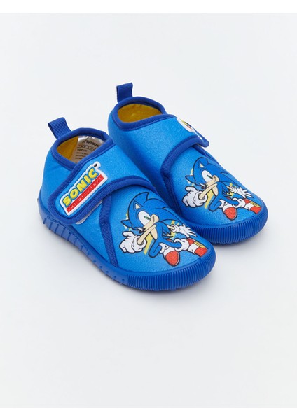 Yeni Sezon Sonic Baskılı Erkek Bebek Panduf