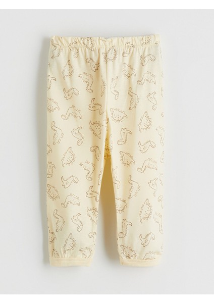 Yeni Sezon Bisiklet Yaka Erkek Bebek Pijama Takımı indirimleri