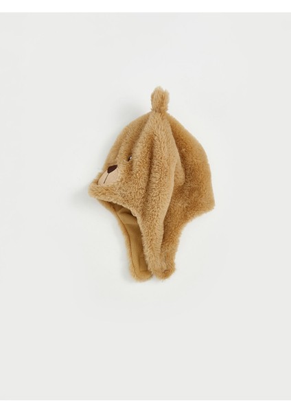 Yeni Sezon Ayı Figürlü Pelüş Erkek Bebek Kar Şapkası fiyatları