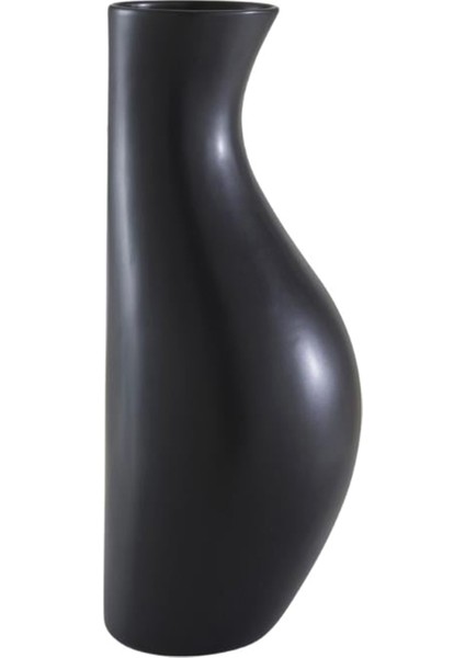 Hanbun Black Porselen Vazo