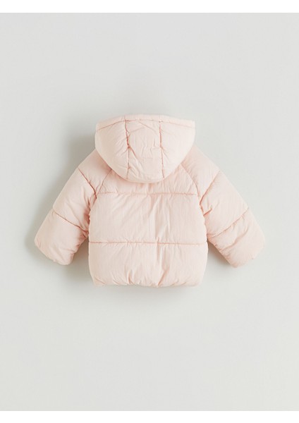 Yeni Sezon Kapüşonlu Uzun Kollu Kız Bebek Şişme Mont modelleri