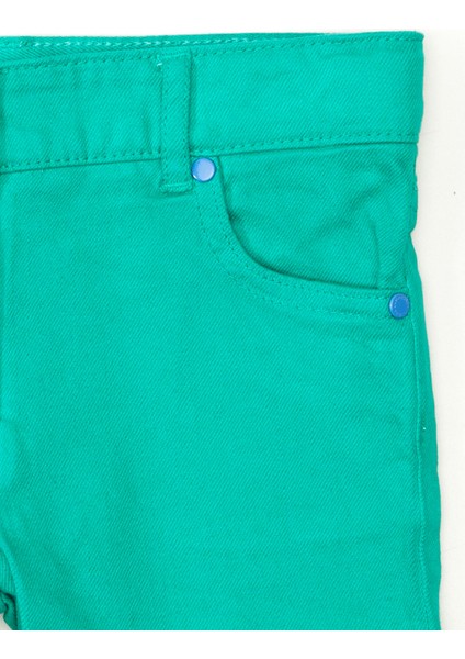 Yeşil Kız Çocuk Şort modelleri