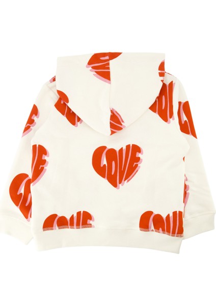 Çok Renkli Baskılı Kız Çocuk Sweatshirt modelleri