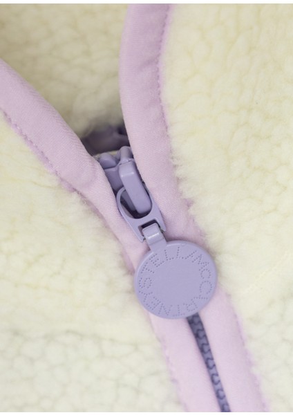 Kemik Shearling Dokulu Kız Çocuk Ceket fırsatları
