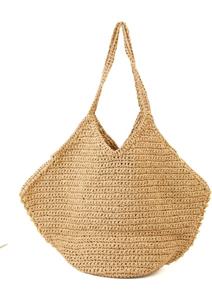 Terra Hobo Naturel Kadın Rafya Çanta fırsatları