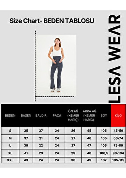 Ispanyol Paça Ayarlanabilir Yüksek Bel Esnek Toparlayıcı ve Sıkılaştırıcı Hamile Tayt Antrasit fiyatları