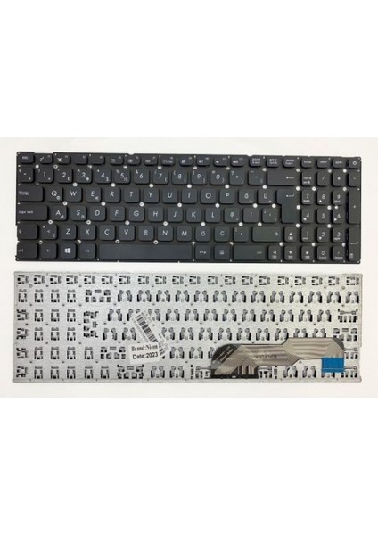 Nion Asus K541UJ-GO218T Uyumlu Notebook Klavye (Siyah Tr)