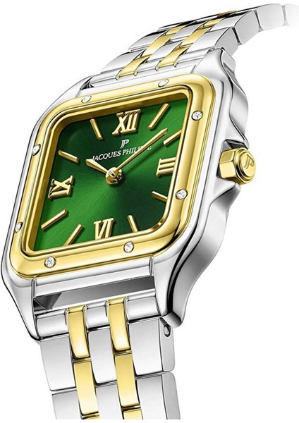 JPQLS7673X8 Altın Rengi Metalik Gri Çelik Kadın Kol Saati modelleri