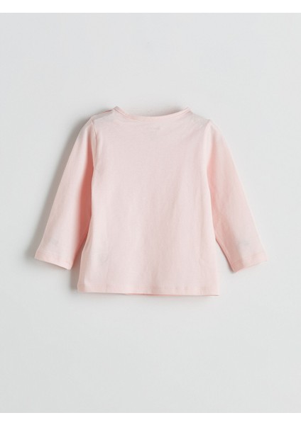 Yeni Sezon Bisiklet Yaka Çiçekli Kız Bebek Pijama Takımı 2'li fırsatları