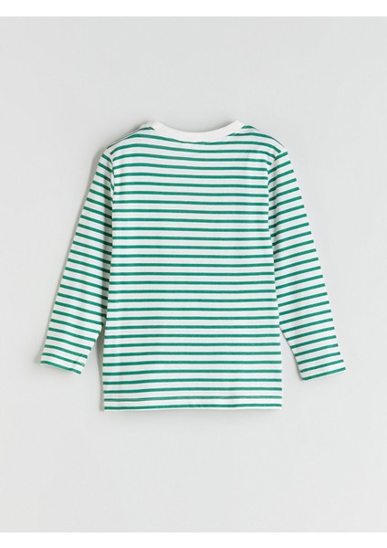 Yeni Sezon Bisiklet Yaka Baskılı Erkek Çocuk Pijama Takımı fırsatları