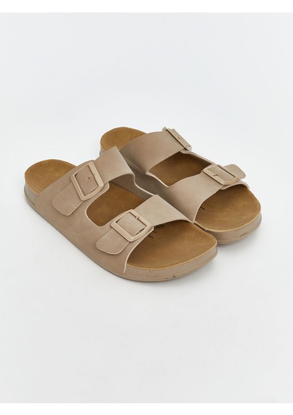 Yeni Sezon Süet Görünümlü Erkek Terlik