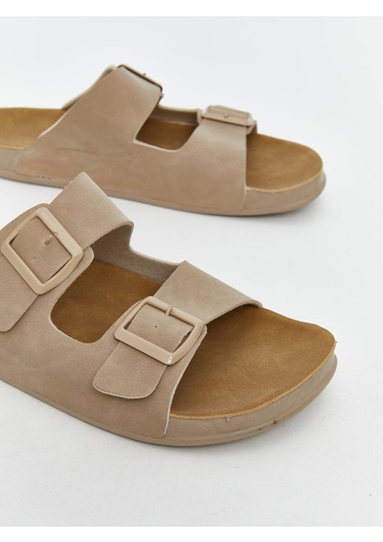 Yeni Sezon Süet Görünümlü Erkek Terlik modelleri