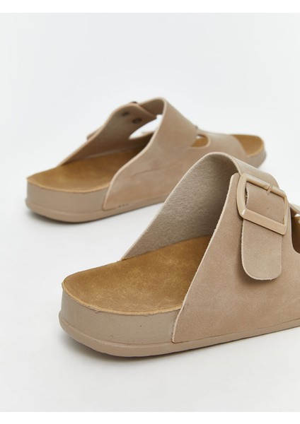 Yeni Sezon Süet Görünümlü Erkek Terlik indirimleri