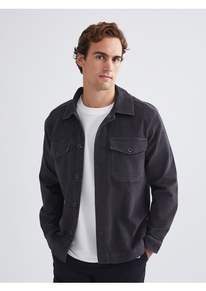 Yeni Sezon Standart Kalıp Uzun Kollu Erkek Gömlek