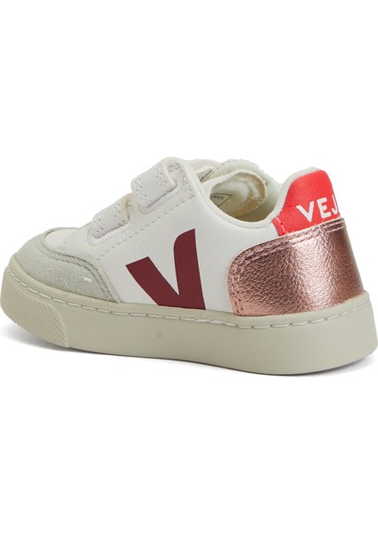 Small V-12 Chromefree Renkli Unisex Deri Sneaker modelleri