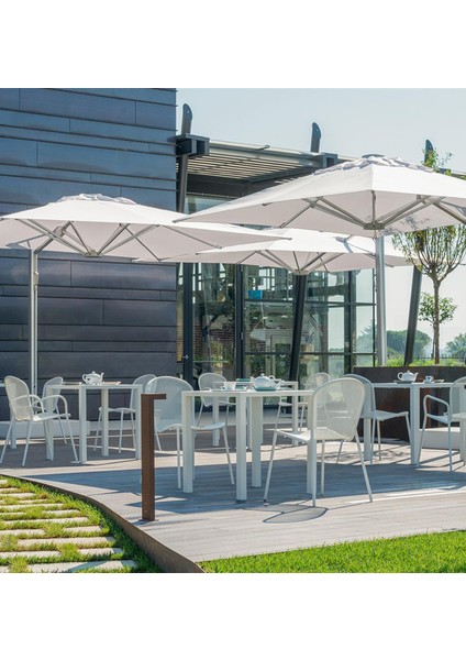 Ronda Matt White Çelik Bahçe Sandalyesi fiyatları